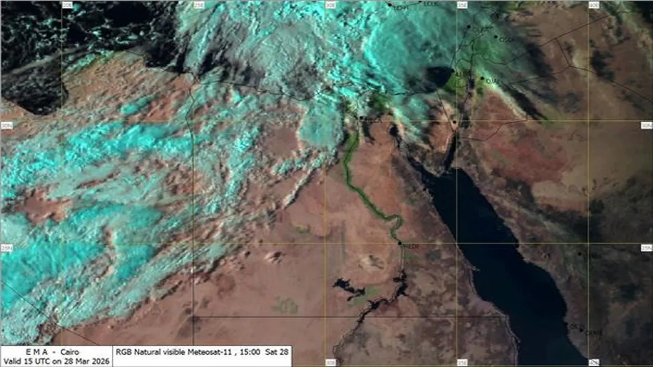 الأرصاد تحذر سكان 3 محافظات من تقلبات جوية مفاجئة بسبب السحب المنخفضة